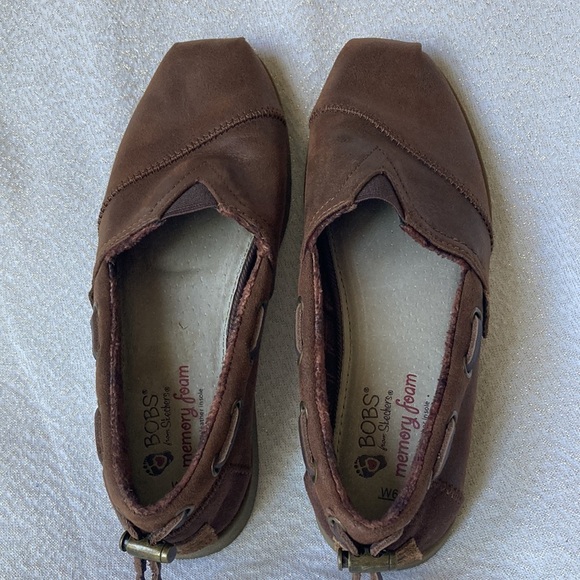 Bobs from Skechers Brown flats Size 6 - Picture 5 of 10